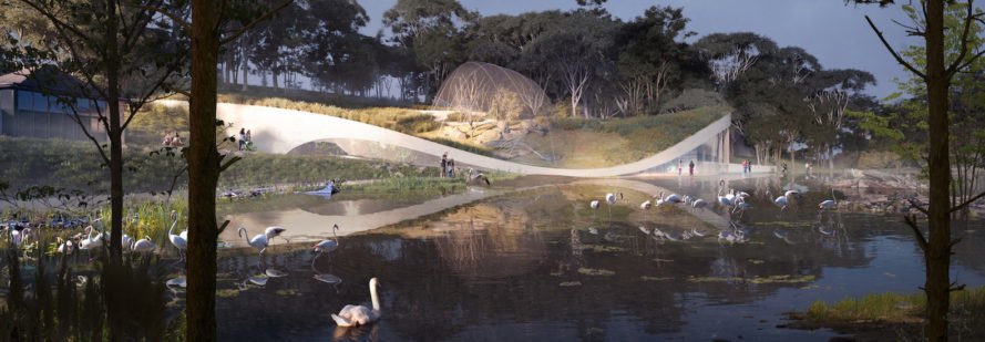 Green roof with aviary Poseidon’s Realm by 3XN and GERNER GERNER PLUS