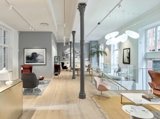light-filled office Postgarden by Årstiderne Arkitekter