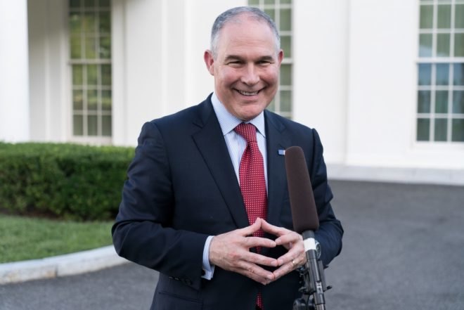 Scott Pruitt, EPA, White House