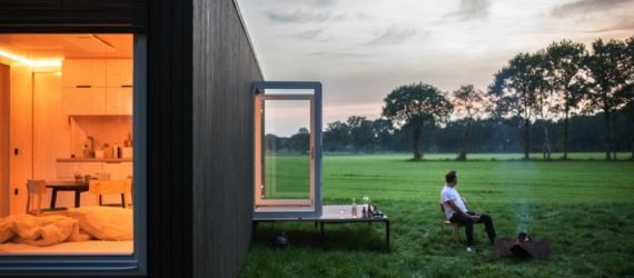 Cabin, tiny cabin, field, Slow Cabin