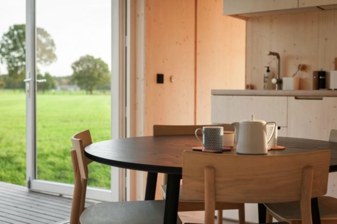 Dining room, kitchen, table, kitchen table, coffee cups