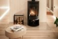 Fireplace, fire, wood-burning stove