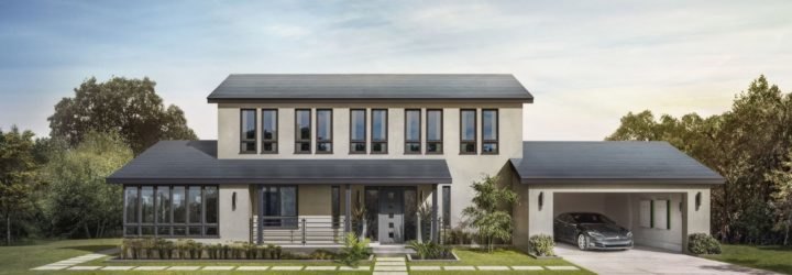 Tesla, Solar Roof, Tesla Solar Roof, smooth glass tiles, house, roof