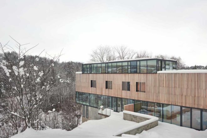 Daytime view Two-in-One House by Reiulf Ramstad Arkitekter