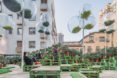 Urban Bloom Shanghai, Urban Bloom installation, Urban Bloom pop up park, Urban Bloom Anfu Road, Urban Bloom by URBAN MATTERS and AIM Architecture, pop up parks in China, urban interventions in China, urban interventions Shanghai,