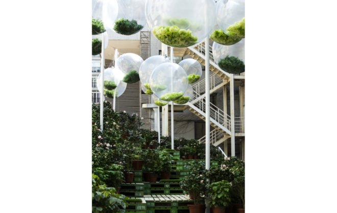 Urban Bloom Shanghai, Urban Bloom installation, Urban Bloom pop up park, Urban Bloom Anfu Road, Urban Bloom by URBAN MATTERS and AIM Architecture, pop up parks in China, urban interventions in China, urban interventions Shanghai,