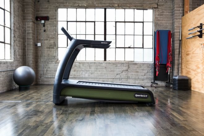 Image of the SportsArt VERDE treadmill.
