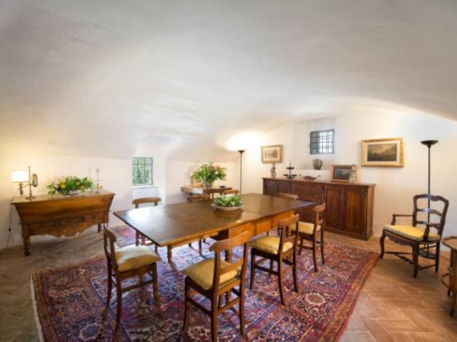 Michelangelo's former Tuscan villa, Michelangelo's former Tuscan villa for sale, living in tuscany, michelangelo's tuscan home, tuscany homes for sale, historic homes for sale, Handsome Properties International, brick homes, tuscany real estate, buying a historic home, brick homes, terracotta floors, vaulted ceilings, tuscan homes, interior design, historic home renovation, home renovation