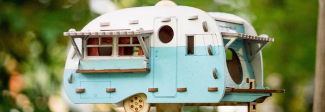 Vintage Camper Birdhouse by One Man One Garage