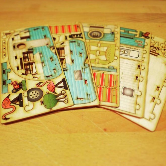 cut outs Vintage Camper Birdhouse by One Man One Garage