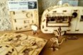 flatpack birdhouse Vintage Camper Birdhouse by One Man One Garage