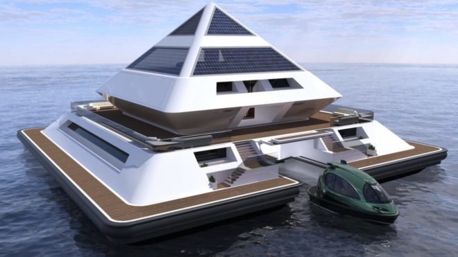 Built of fiberglass, carbon, and steel Wayaland by Pierpaolo Lazzarini