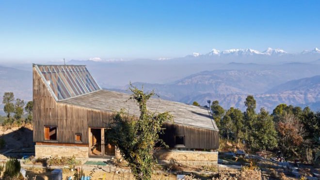 Airbnb Himalaya rental Woodhouse Farm by Matra Architects