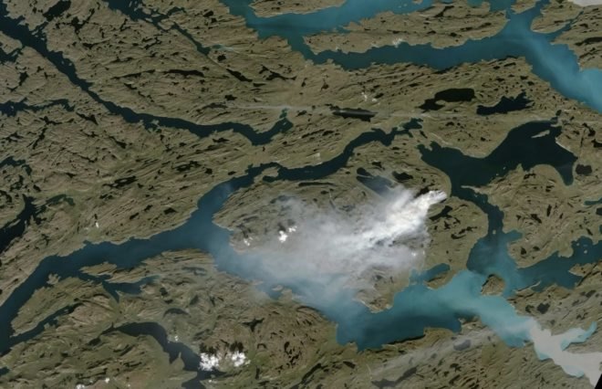 Greenland, fire, wildfire, Greenland fire, Greenland wildfire