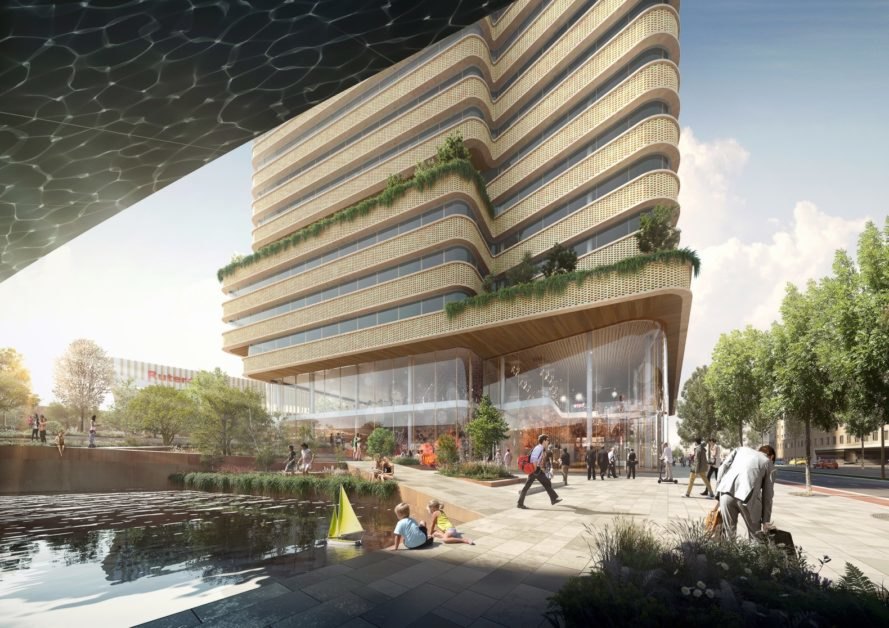 green terraces Biskop Gunnerus gate 14B by C.F. Møller Architects