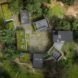 Aerial view of Casa Bruma by Fernanda Canales and Claudia Rodriguez