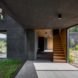 The buildings open up to the outdoors