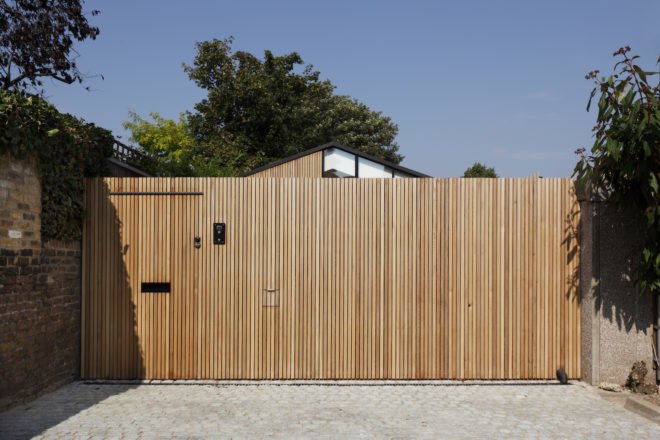 western red cedar fence