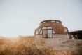 Exterior image of the dome shaped house
