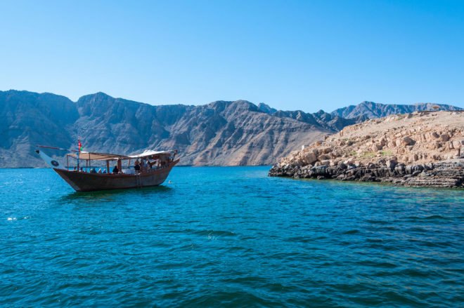 Waters in the Gulf of Oman, Musandam, Oman