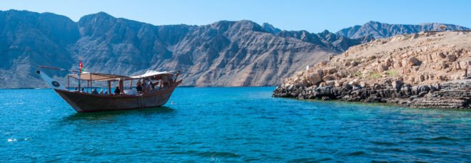 Waters in the Gulf of Oman, Musandam, Oman