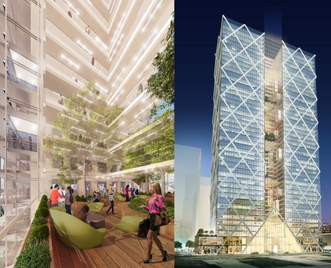 interior and exterior Landmark TLV