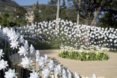 1,200 pinwheels Locus Amoenus by ENTER Studio and OBR