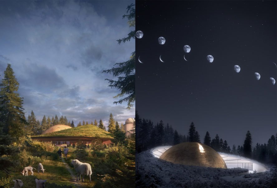astronomy-inspired Norway Planetarium by Snøhetta