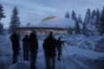 forest path to planetarium Norway Planetarium by Snøhetta