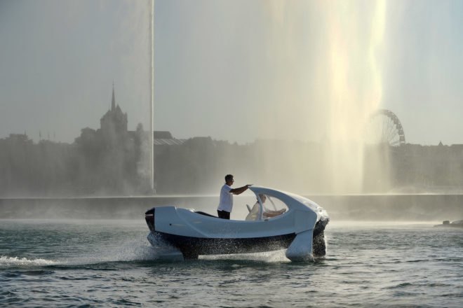2nd version of the SeaBubble on Lake Geneva