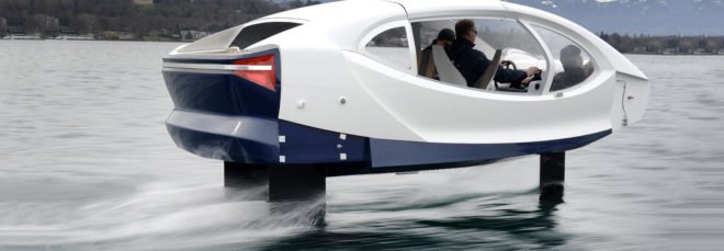 2nd version of the SeaBubble on Lake Geneva