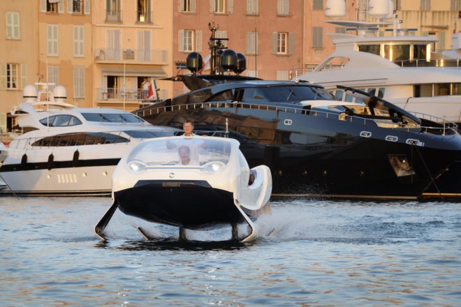 The original SeaBubble in St. Trope