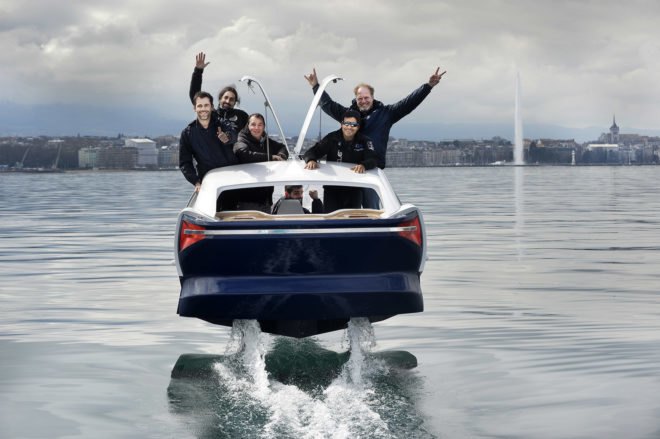2nd version of the SeaBubble on Lake Geneva