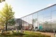 Rendering of the school exterior