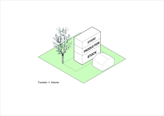 A rendering of the TA.THA.TA Studio.
