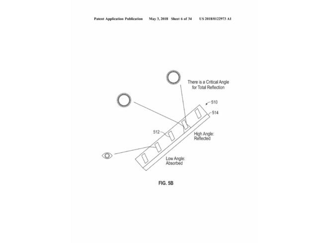 Tesla solar roof patent illustration of a cross section of the solar roof