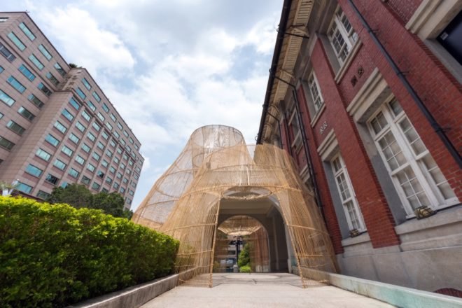 view from the side entrance