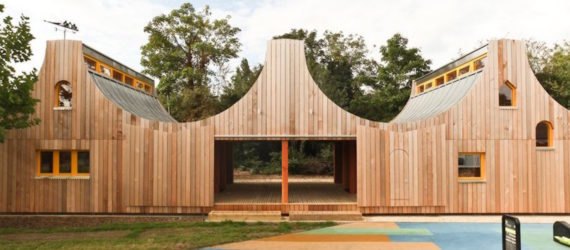 The Wooden Classroom by Studio Weave