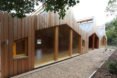 Back view The Wooden Classroom by Studio Weave