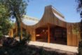Window walls The Wooden Classroom by Studio Weave