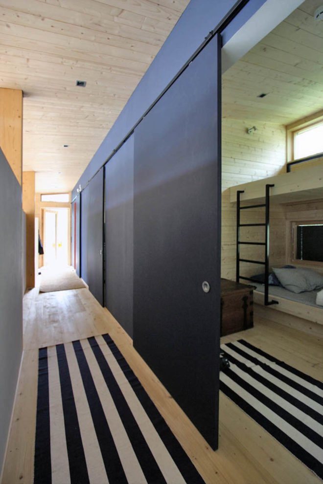 Corridor Villa Kaislaranta by RESORTUM and OSUMA Architects