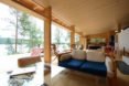 living room Villa Kaislaranta by RESORTUM and OSUMA Architects