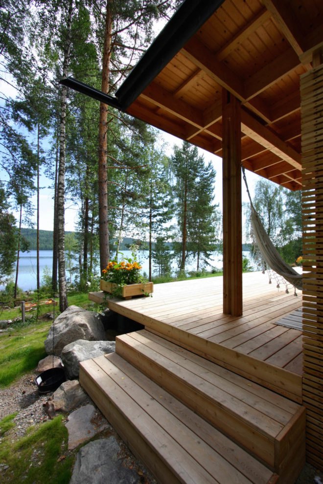 Finland summer villa Villa Kaislaranta by RESORTUM and OSUMA Architects