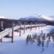 Pipeline with mountains in the background