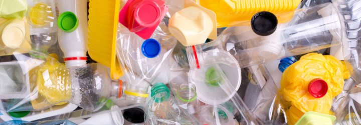 Pile of plastic packaging