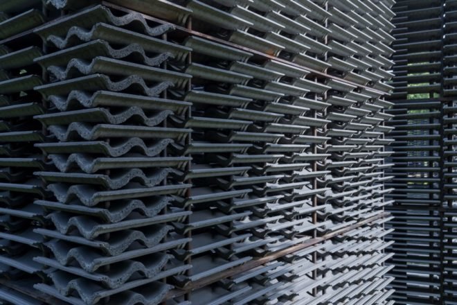 close up of the serpentine pavilion's walls