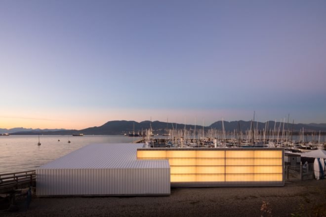 dock building on the Vancouver waterfront