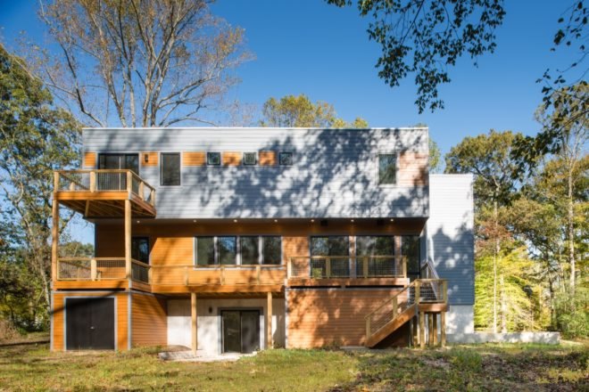 south elevation of Forest House