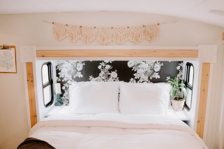 white pillows on a bed