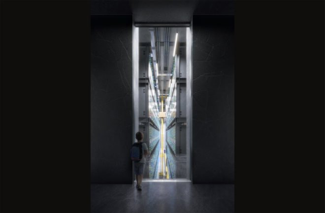 energy positive data center interior